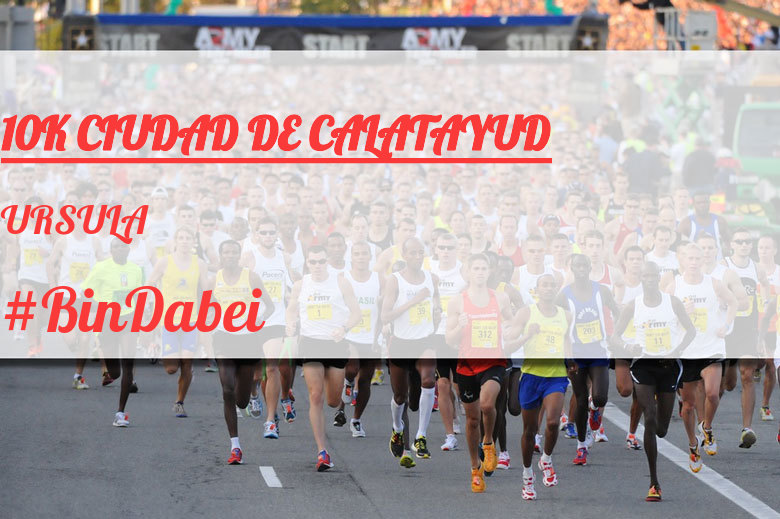 #EuVou - URSULA (10K CIUDAD DE CALATAYUD)