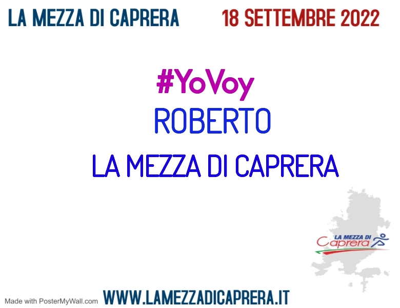#ImGoing - ROBERTO (LA MEZZA DI CAPRERA)