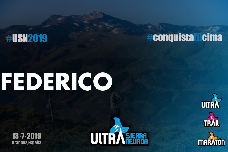 #ImGoing - FEDERICO (ULTRA SIERRA NEVADA  2019)