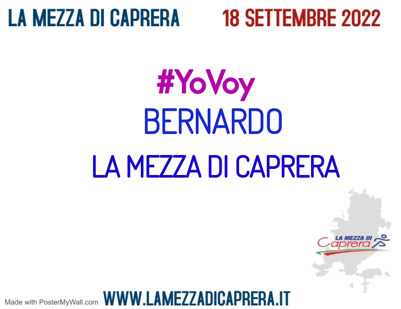 #JoHiVaig - BERNARDO (LA MEZZA DI CAPRERA)