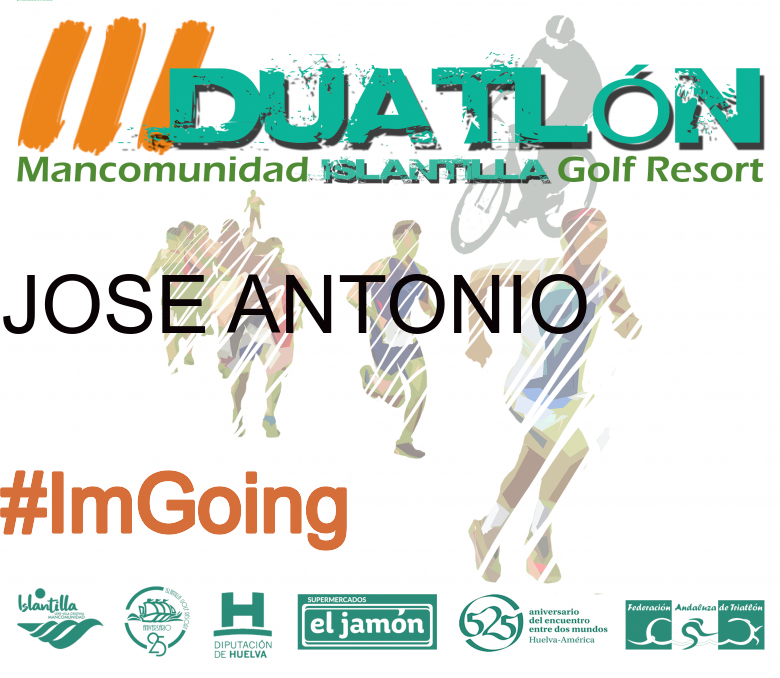 #EuVou - JOSE ANTONIO (III DUATLÓN MANCOMUNIDAD ISLANTILLA GOLF RESORT)