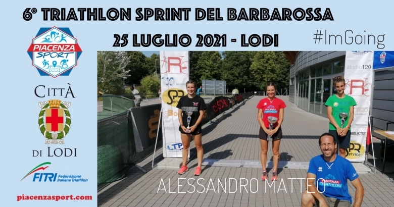 #YoVoy - ALESSANDRO MATTEO (6° TRIATHLON SPRINT DEL BARBAROSSA)