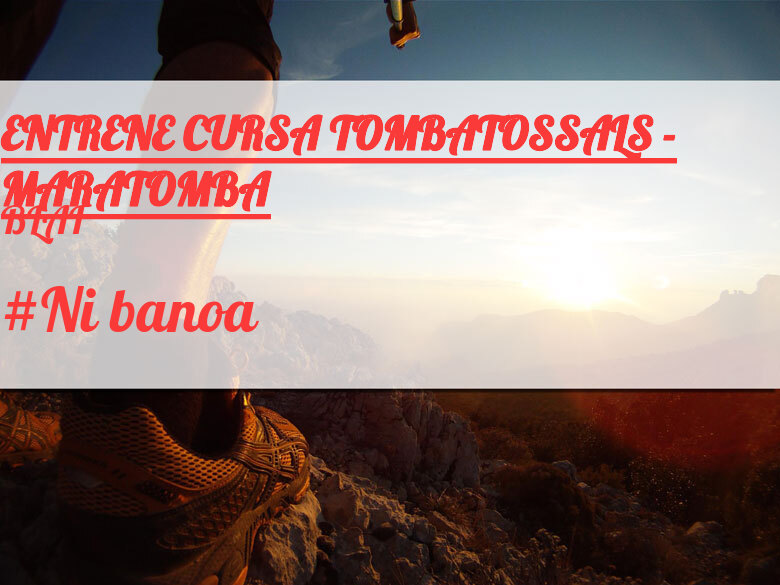 #EuVou - BLAI (ENTRENE CURSA TOMBATOSSALS - MARATOMBA)