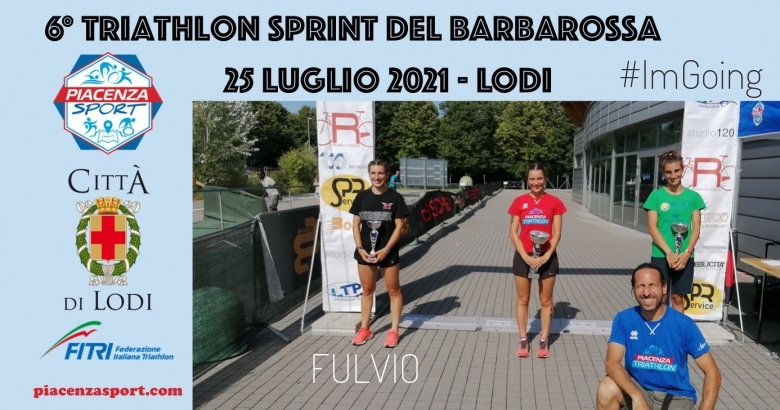 #ImGoing - FULVIO (6° TRIATHLON SPRINT DEL BARBAROSSA)