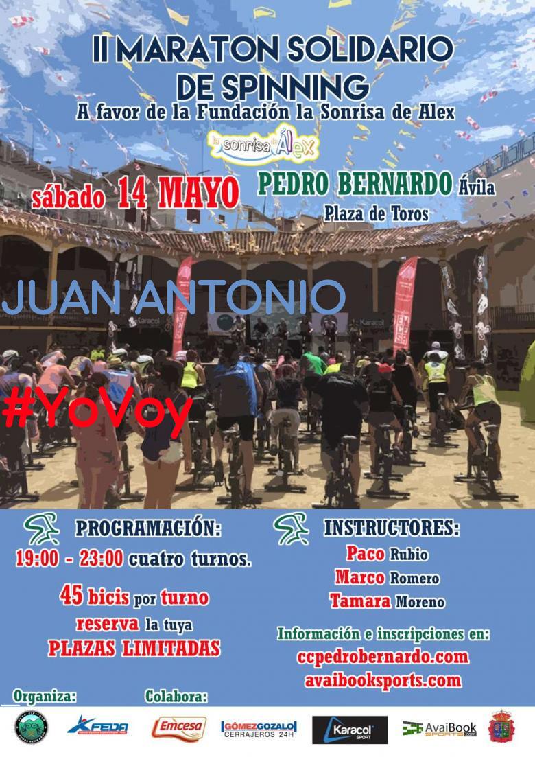 #EuVou - JUAN ANTONIO (II MARATON SOLIDARIO DE CICLO OUTDOOR)