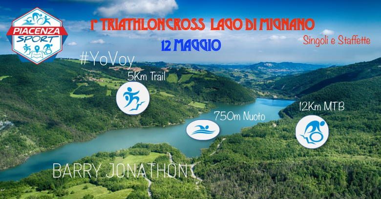 #ImGoing - BARRY JONATHON (1° TRIATHLON CROSS LAGO DI MIGNANO )