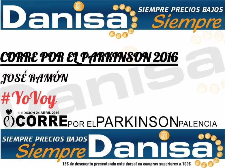 #EuVou - JOSÉ RAMÓN (CORRE POR EL PARKINSON 2016)