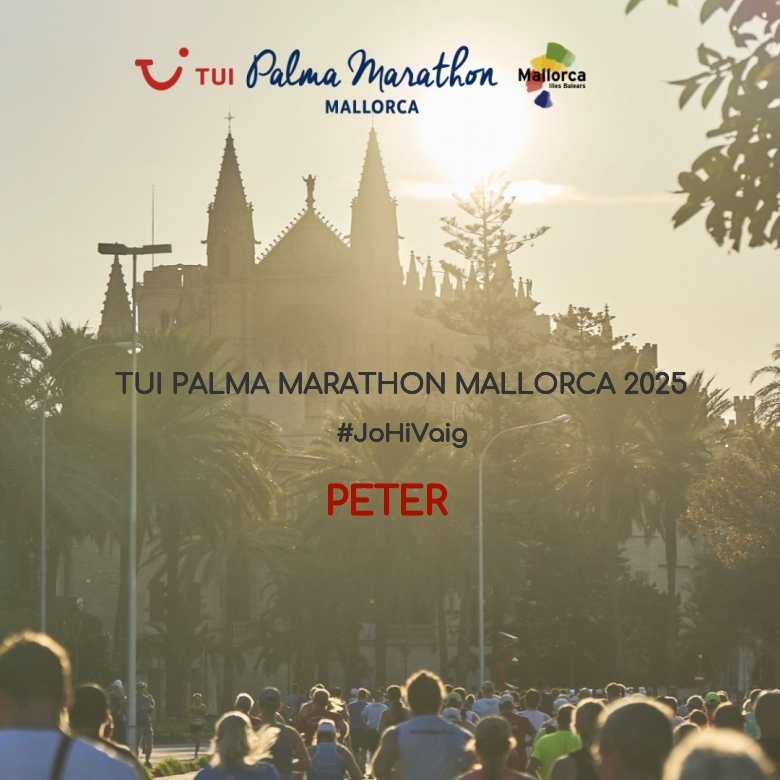 #ImGoing - PETER (TUI PALMA MARATHON MALLORCA 2025)
