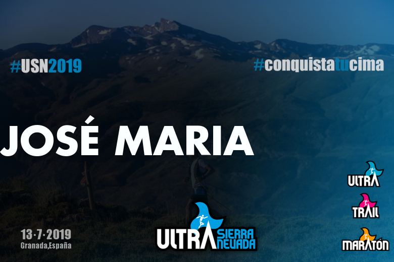 #ImGoing - JOSÉ MARIA (ULTRA SIERRA NEVADA  2019)