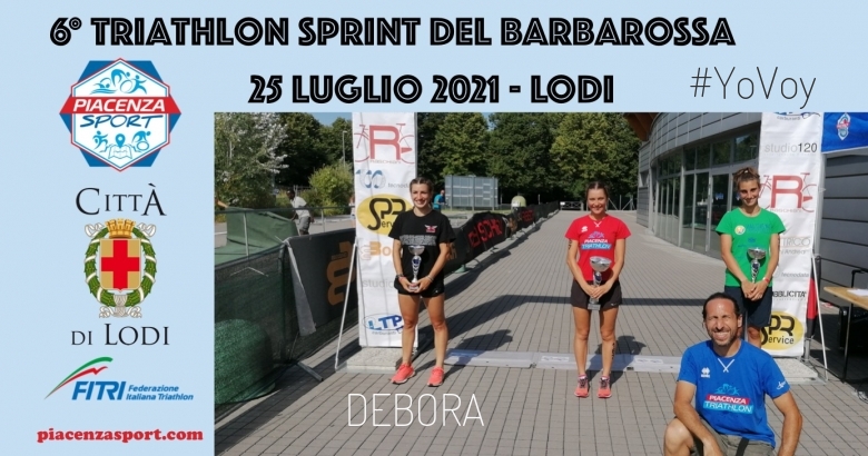 #YoVoy - DEBORA (6° TRIATHLON SPRINT DEL BARBAROSSA)
