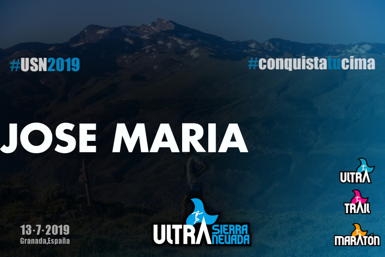 #Ni banoa - JOSE MARIA (ULTRA SIERRA NEVADA  2019)