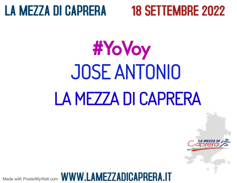 #YoVoy - JOSE ANTONIO (LA MEZZA DI CAPRERA)