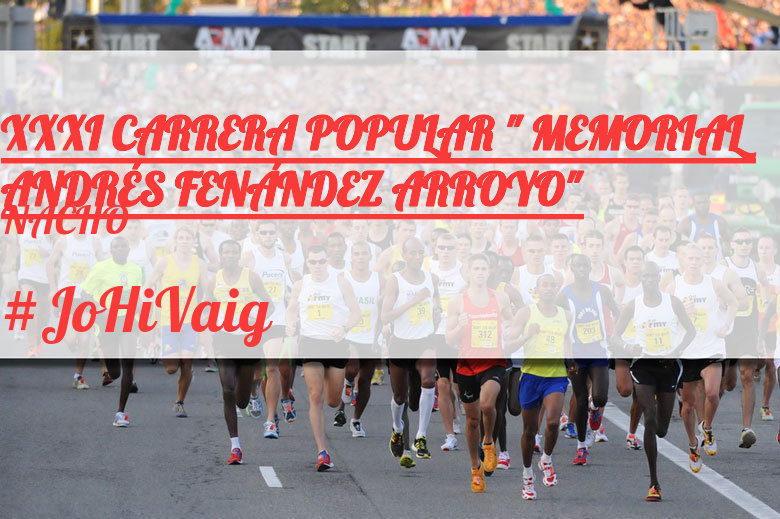 #YoVoy - NACHO (XXXI CARRERA POPULAR 