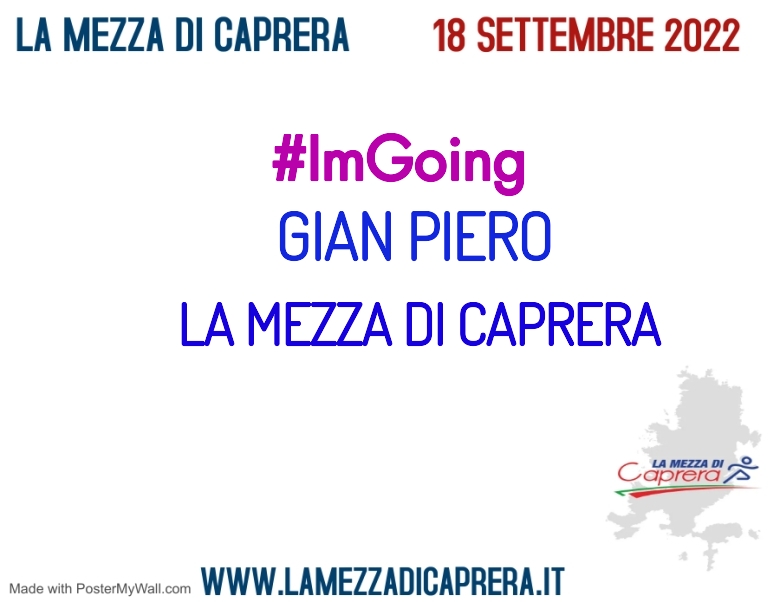 #YoVoy - GIAN PIERO (LA MEZZA DI CAPRERA)