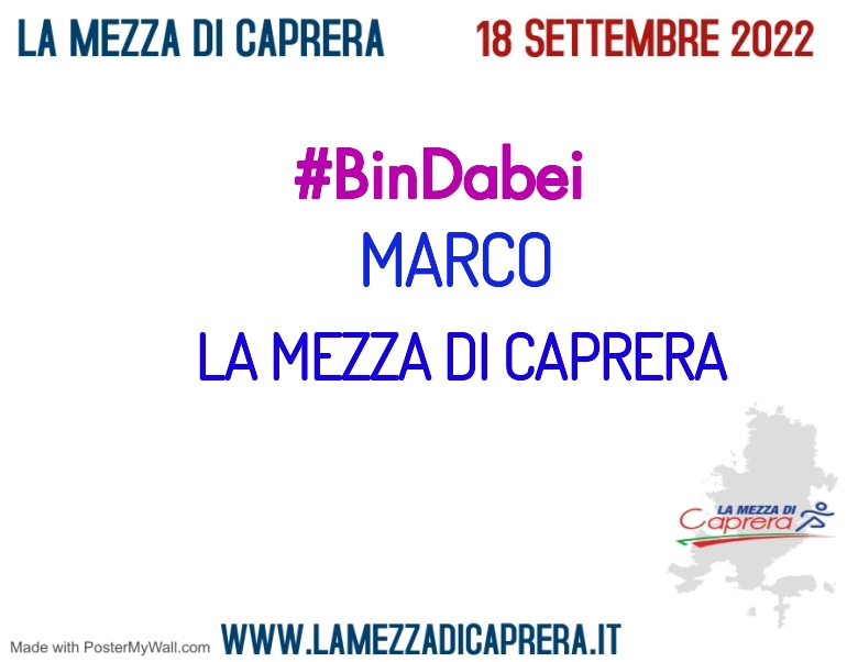 #YoVoy - MARCO (LA MEZZA DI CAPRERA)