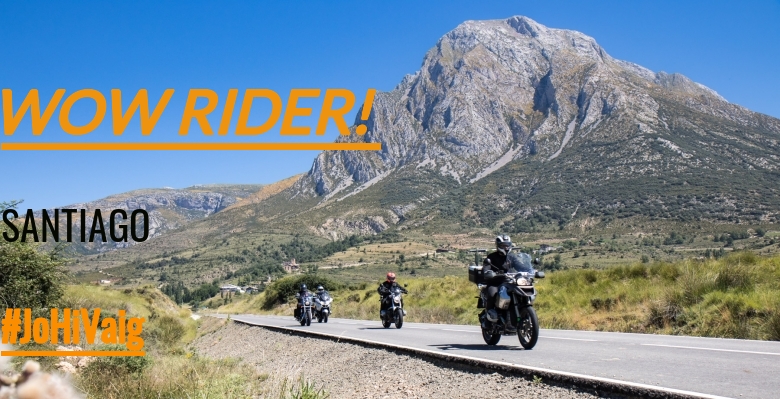 #BinDabei - SANTIAGO (WOW RIDER!)