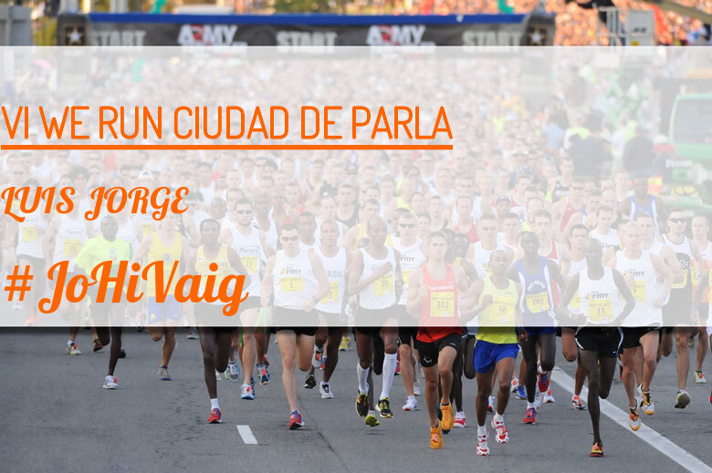#ImGoing - LUIS JORGE (VI WE RUN CIUDAD DE PARLA )