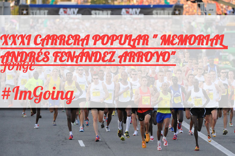 #ImGoing - JORGE (XXXI CARRERA POPULAR 
