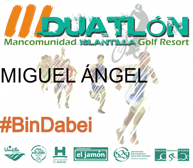 #EuVou - MIGUEL ÁNGEL (III DUATLÓN MANCOMUNIDAD ISLANTILLA GOLF RESORT)