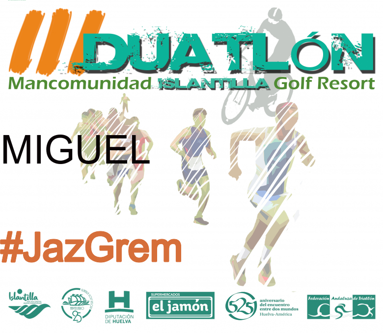 #YoVoy - MIGUEL (III DUATLÓN MANCOMUNIDAD ISLANTILLA GOLF RESORT)