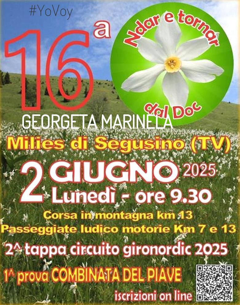 #YoVoy - GEORGETA MARINELA (NDAR E TORNAR DAL DOC)
