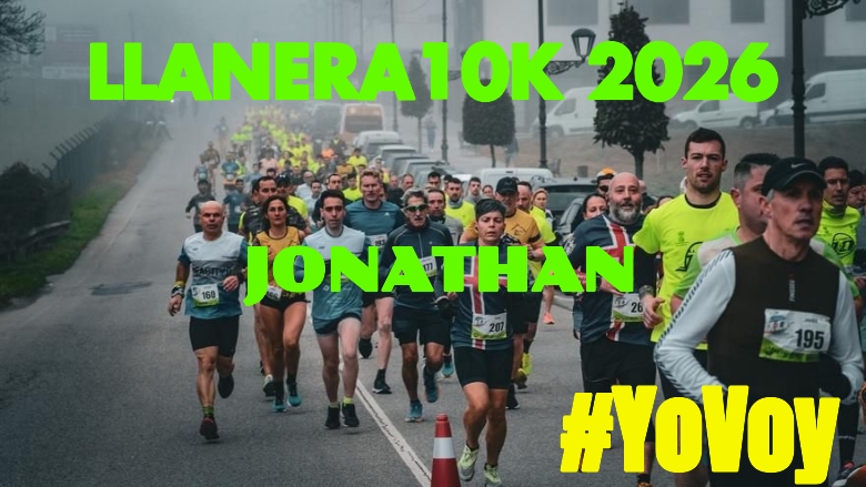 #EuVou - JONATHAN (LLANERA10K 2026)