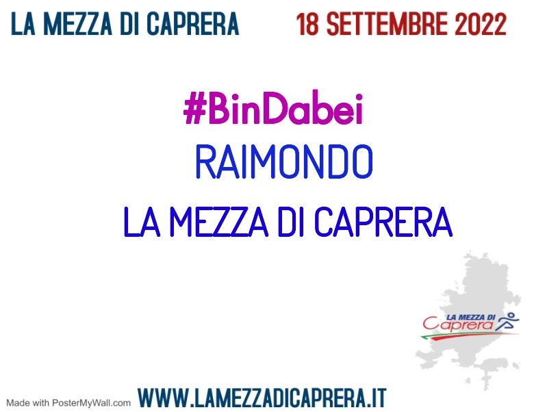 #BinDabei - RAIMONDO (LA MEZZA DI CAPRERA)