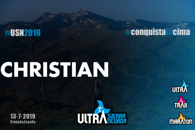 #EuVou - CHRISTIAN (ULTRA SIERRA NEVADA  2019)