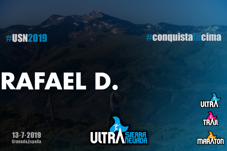 #ImGoing - RAFAEL D. (ULTRA SIERRA NEVADA  2019)