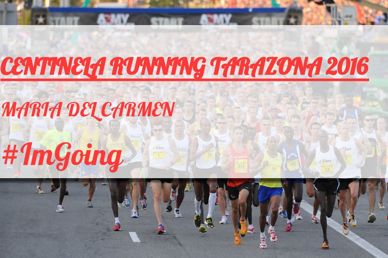 #JoHiVaig - MARIA DEL CARMEN (CENTINELA RUNNING TARAZONA 2016)