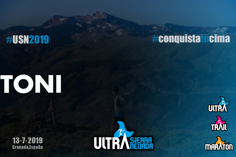 #Ni banoa - TONI (ULTRA SIERRA NEVADA  2019)