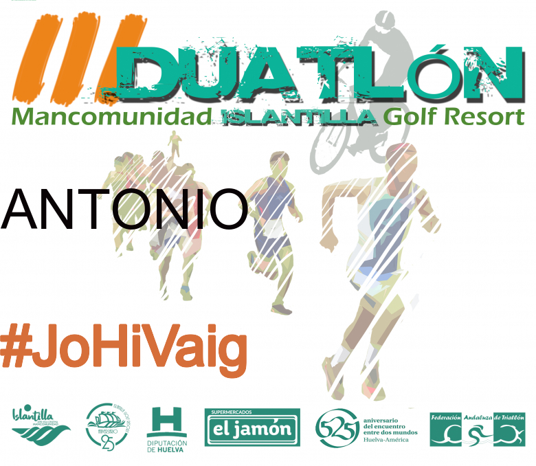 #YoVoy - ANTONIO (III DUATLÓN MANCOMUNIDAD ISLANTILLA GOLF RESORT)