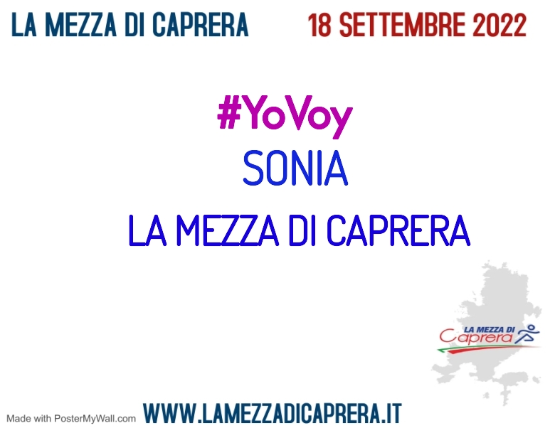 #JoHiVaig - SONIA (LA MEZZA DI CAPRERA)