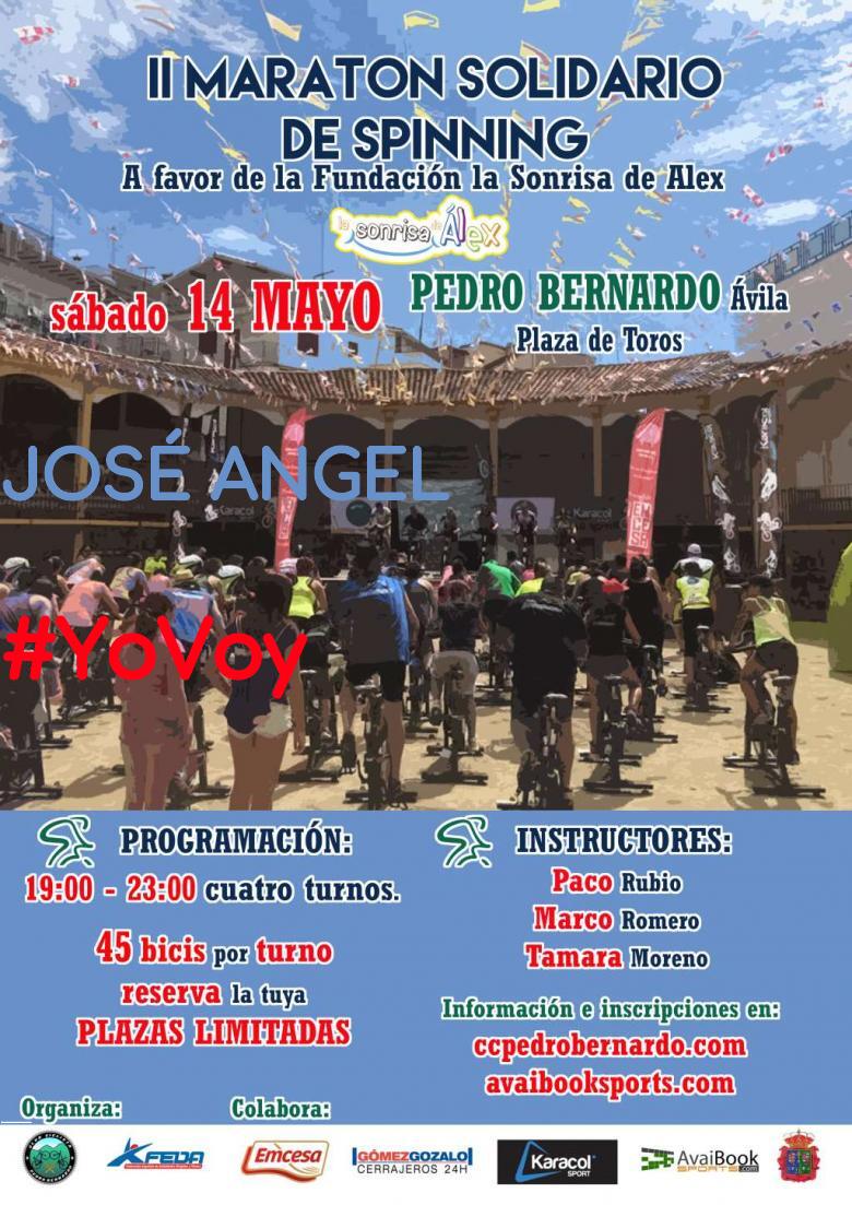 #YoVoy - JOSÉ ANGEL (II MARATON SOLIDARIO DE CICLO OUTDOOR)