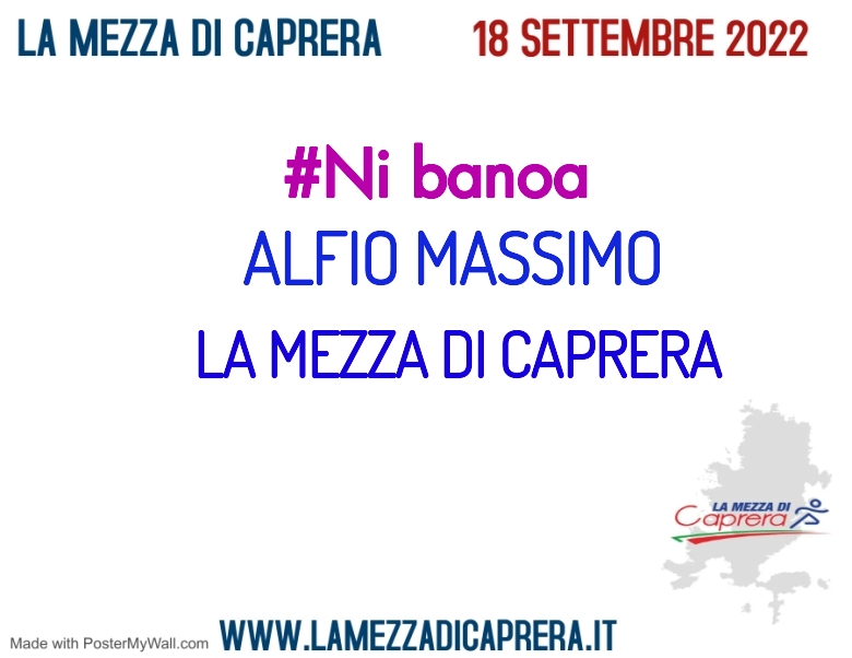 #ImGoing - ALFIO MASSIMO (LA MEZZA DI CAPRERA)