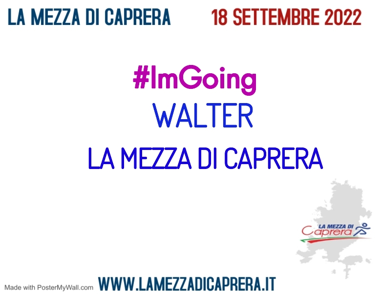 #YoVoy - WALTER (LA MEZZA DI CAPRERA)