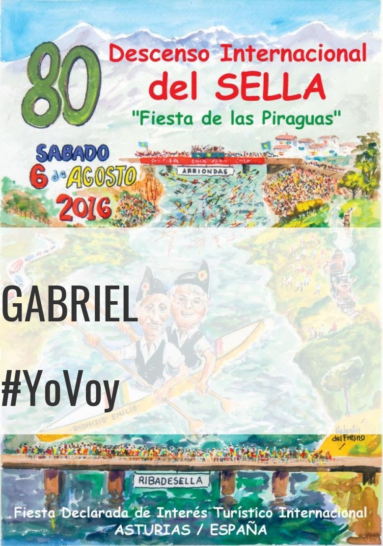 #EuVou - GABRIEL (80 DESCENSO INTERNACIONAL DEL SELLA )