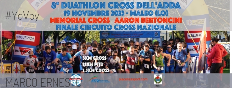 #EuVou - MARCO ERNESTO (8° DUATHLON CROSS DELL'ADDA)