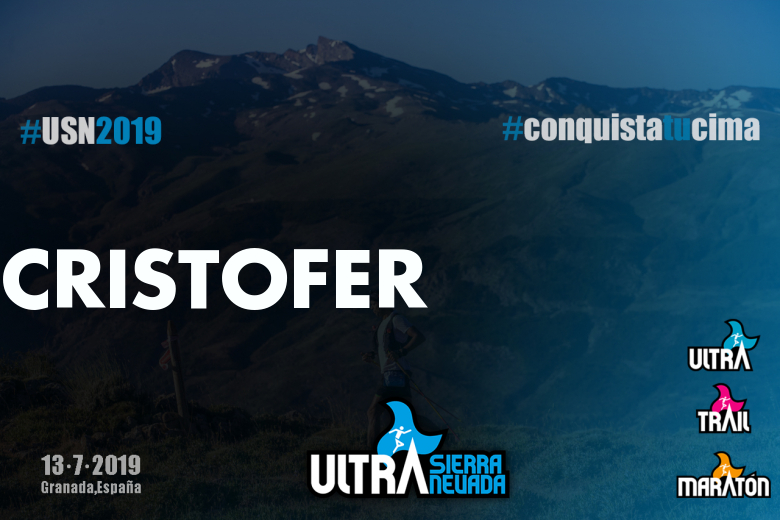 #BinDabei - CRISTOFER (ULTRA SIERRA NEVADA  2019)