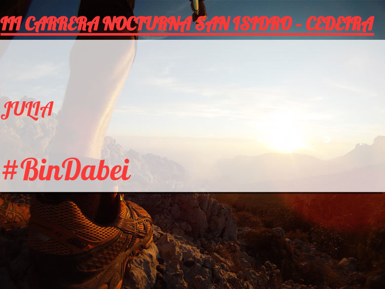 #JazGrem - JULIA (III CARRERA NOCTURNA SAN ISIDRO – CEDEIRA)