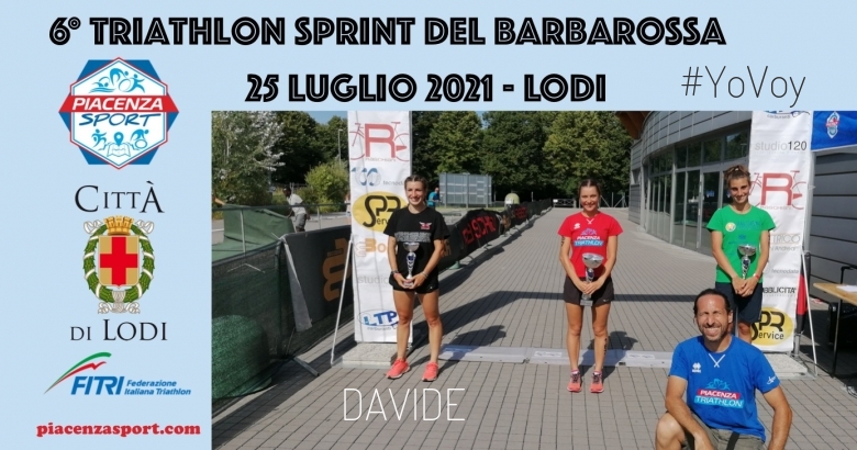 #YoVoy - DAVIDE (6° TRIATHLON SPRINT DEL BARBAROSSA)