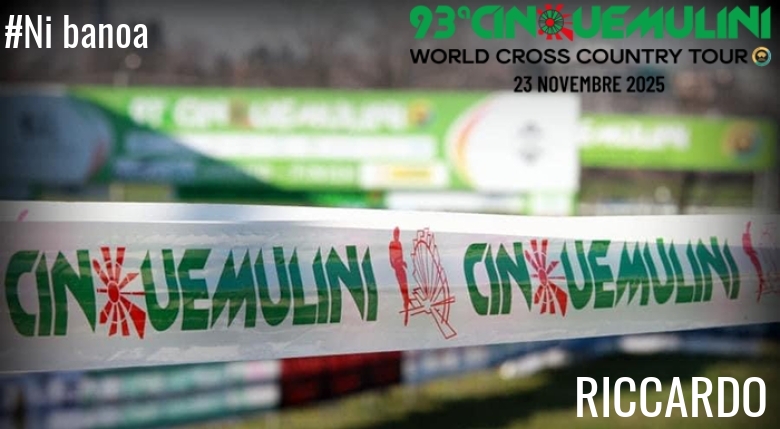#EuVou - RICCARDO (93ª CINQUEMULINI CROSS COUNTRY 2025)