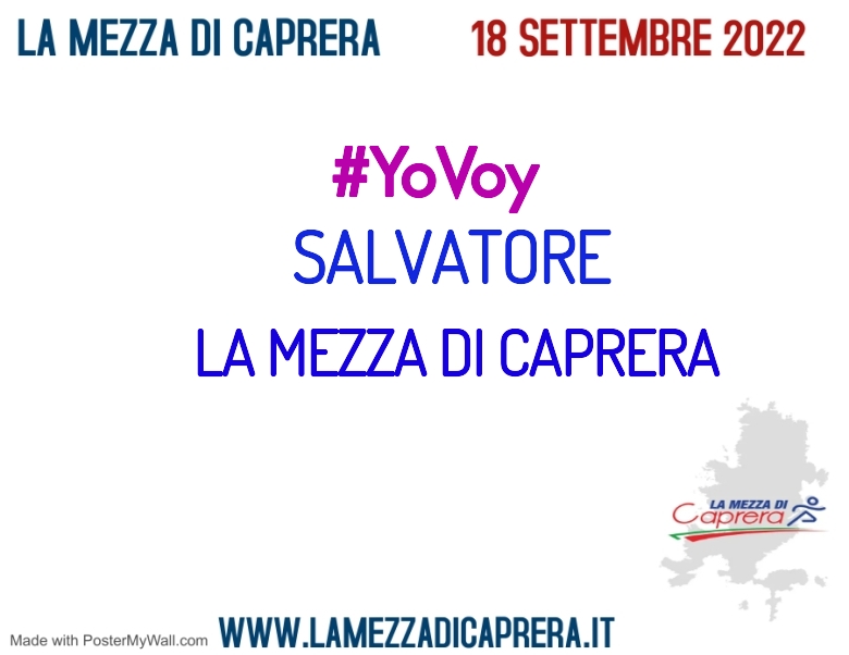 #ImGoing - SALVATORE (LA MEZZA DI CAPRERA)