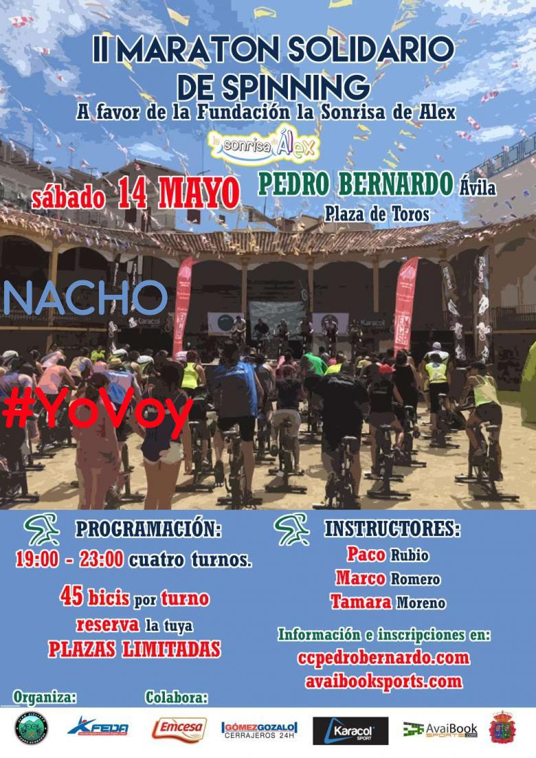 #YoVoy - NACHO (II MARATON SOLIDARIO DE CICLO OUTDOOR)