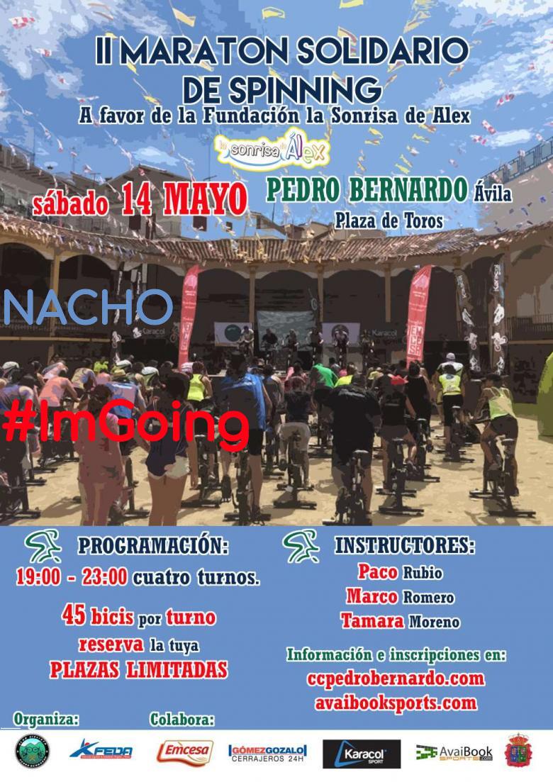 #EuVou - NACHO (II MARATON SOLIDARIO DE CICLO OUTDOOR)