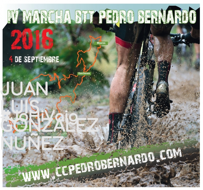 #YoVoy - JUAN LUIS GONZALEZ NUÑEZ (IV MARCHA BTT PEDRO BERNARDO)