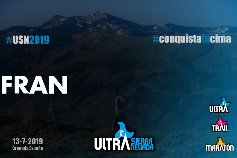 #BinDabei - FRAN (ULTRA SIERRA NEVADA  2019)