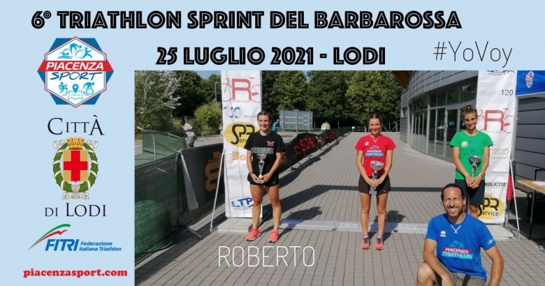 #YoVoy - ROBERTO (6° TRIATHLON SPRINT DEL BARBAROSSA)