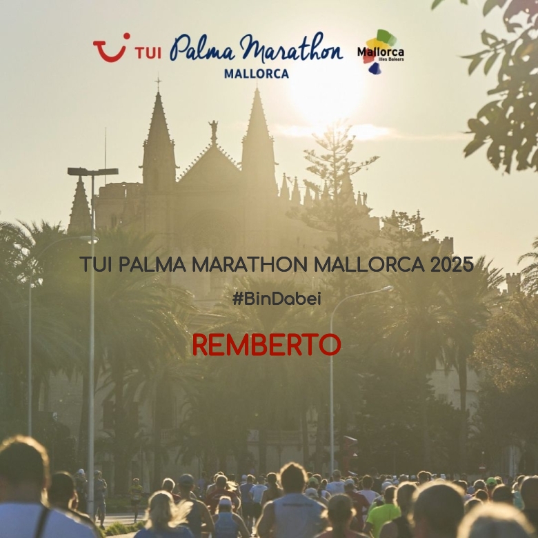 #YoVoy - REMBERTO (TUI PALMA MARATHON MALLORCA 2025)