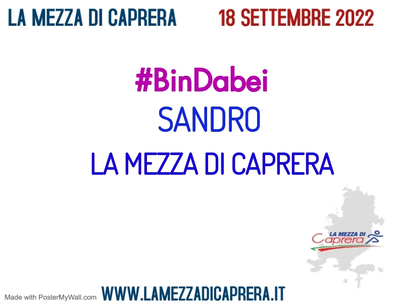 #JoHiVaig - SANDRO (LA MEZZA DI CAPRERA)